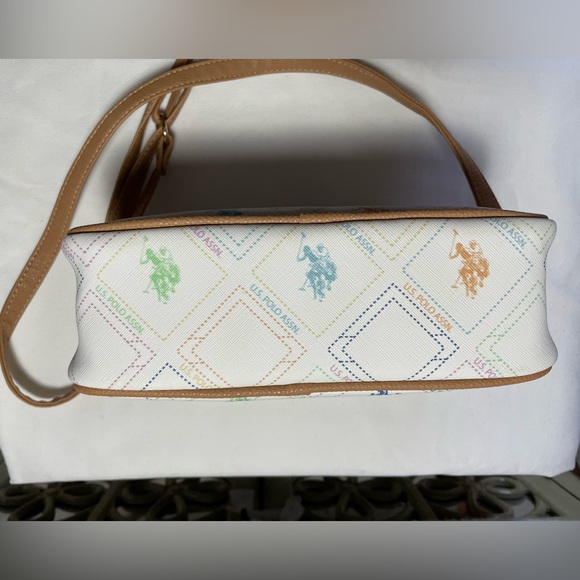 NWOT U.S. POLO ASSN. Shoulder Bag Multi Color - Picture 3 of 10